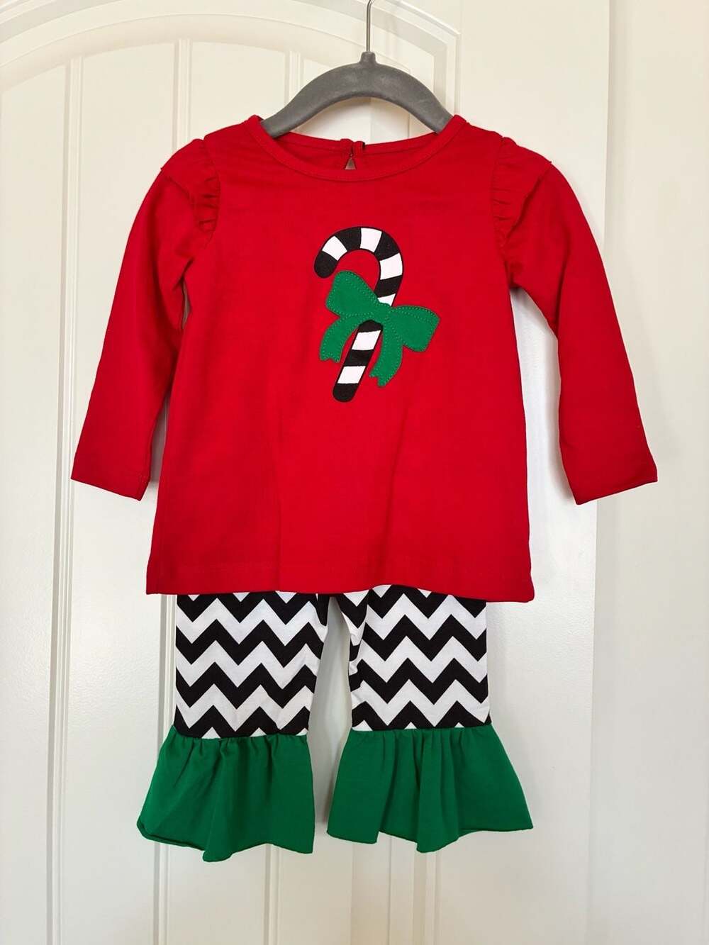 Rare Editions Christmas Holiday top and pants